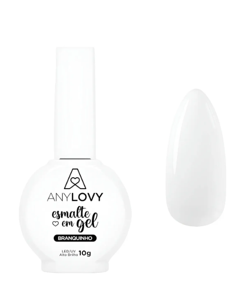 ESMALTE GEL BRANQUINHO ANYLOVY 10G