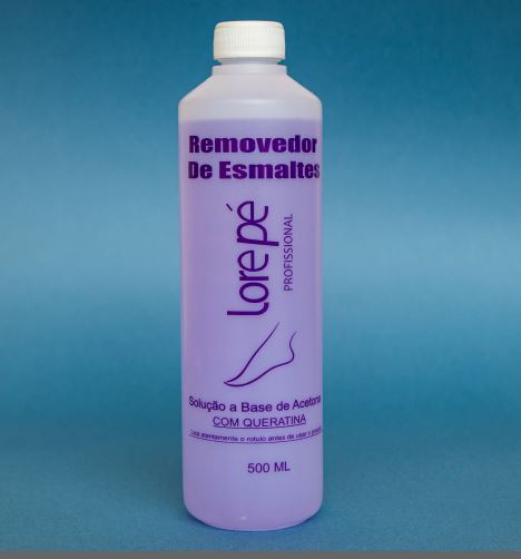 REMOVEDOR DE ESMALTES LORE PÉ