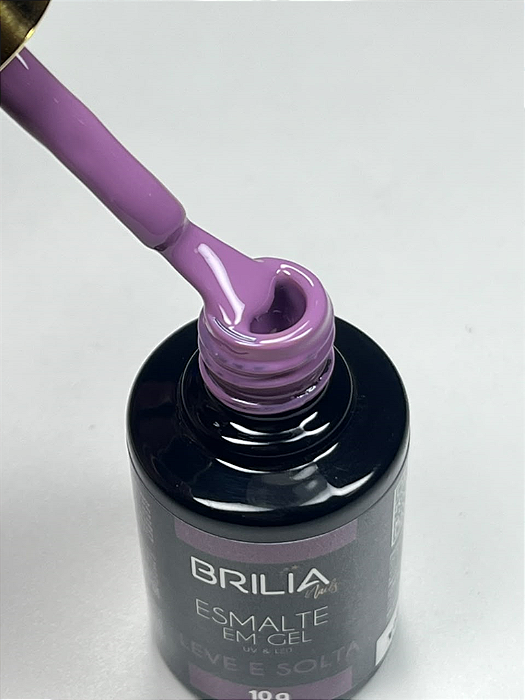 ESMALTE GEL LEVE E SOLTA BRILIA NAILS SEM TPO