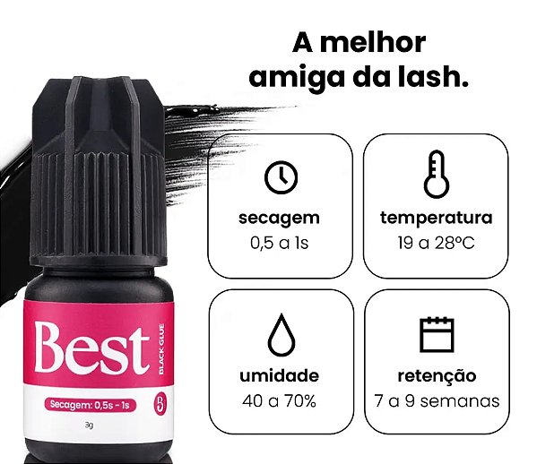 COLA PARA EXTENSAO DE CILIOS BEAUTIFY PRO BEST - 3G