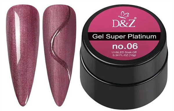 GEL SUPER PLATINUM 10G D&Z - 06