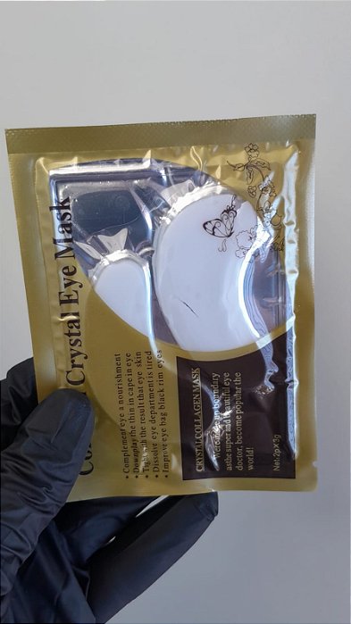 PAD UNITARIO COLLAGEN CRYSTAL EYE MASK BRANCO