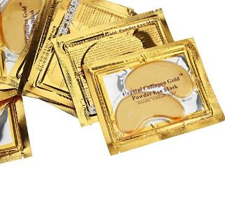 PADS UNITARIO CRYSTAL COLLAGEN GOLD DOURADO
