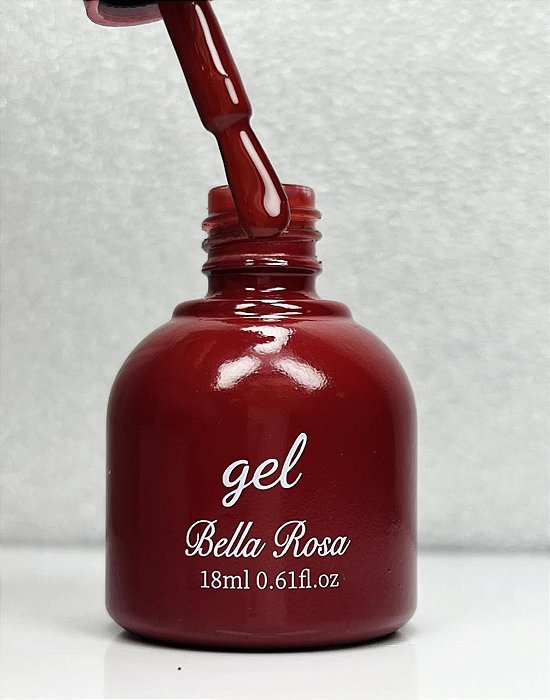ESMALTE EM GEL COLEÇÃO WONDER VERMELHO Nº4 BELLA ROSA