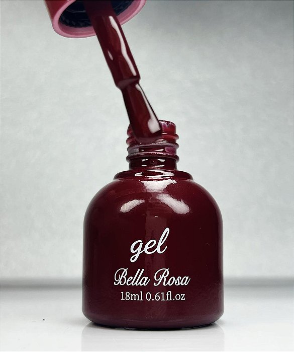 ESMALTE EM GEL COLEÇÃO WONDER VERMELHO Nº6 BELLA ROSA