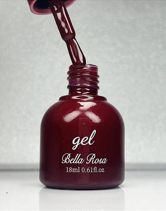 ESMALTE EM GEL COLEÇÃO WONDER VERMELHO Nº8 BELLA ROSA