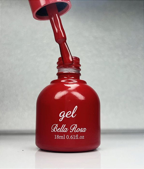 ESMALTE EM GEL COLEÇÃO WONDER VERMELHO Nº9 BELLA ROSA
