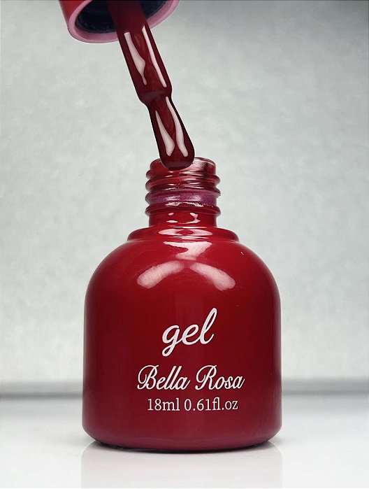ESMALTE EM GEL COLEÇÃO WONDER VERMELHO Nº10 BELLA ROSA