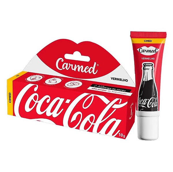 CARMED HID LAB BG 10G COCA COLA VERMELHO