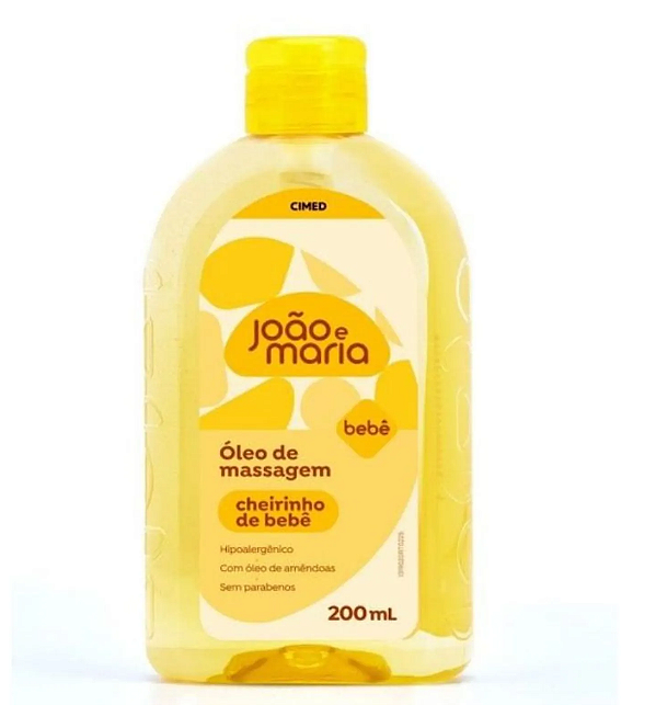 OLEO BABY JOAO E MARIA  200ML CIMED