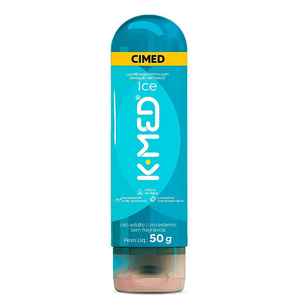 GEL LUBRIFICANTE  K-MED ICE 50G CIMED
