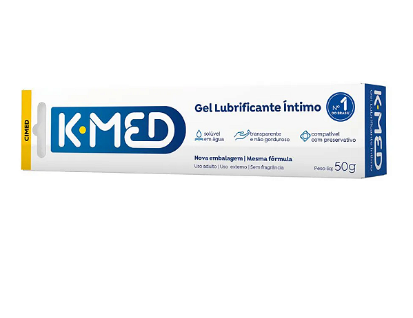 GEL LUBRIFICANTE K-MED 50G CIMED