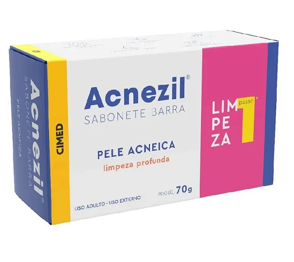 SABONETE  ACNEZIL BARRA PELE ACNEICA 70G