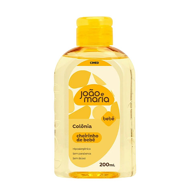 COLONIA JOAO E MARIA CHEIRINHO BEBE 200ML CIMED