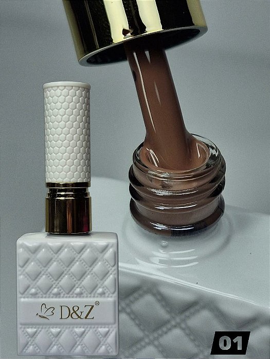 ESMALTE EM GEL D&Z COLEÇÃO CACAU LUXO Nº01