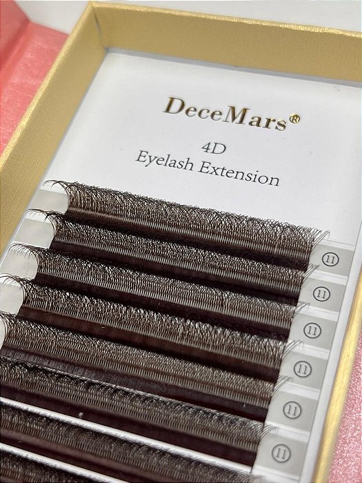 CILIOS DECEMARS 4D 0,07D 11MM MARRON