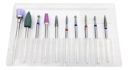 KIT BROCA CERAMICA DIAMANTADA 10 UNIDADES KAISA