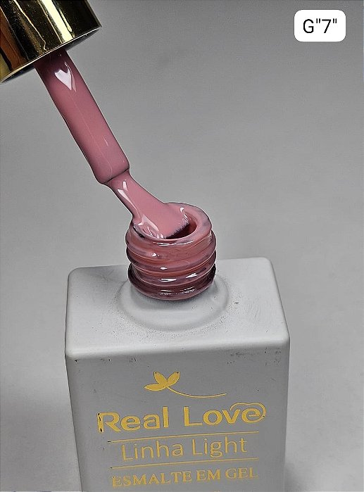 ESMALTE EM GEL COLEÇÃO "G7" 10ML REAL LOVE