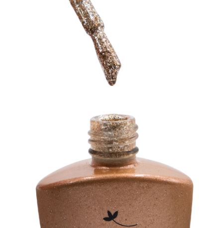 ESMALTE EM GEL TOM DOURADO Nº005 REAL LOVE 10ML