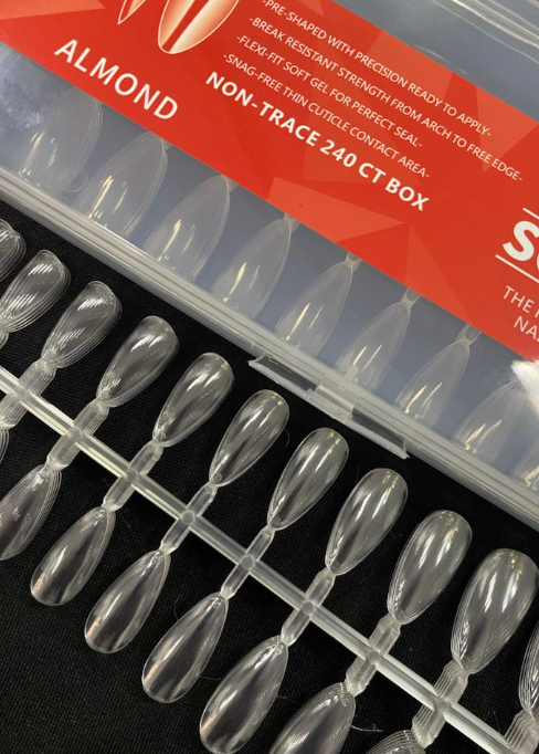 POSTIÇAS SOFT GEL ALMOND 240UNID HELEN COLOR