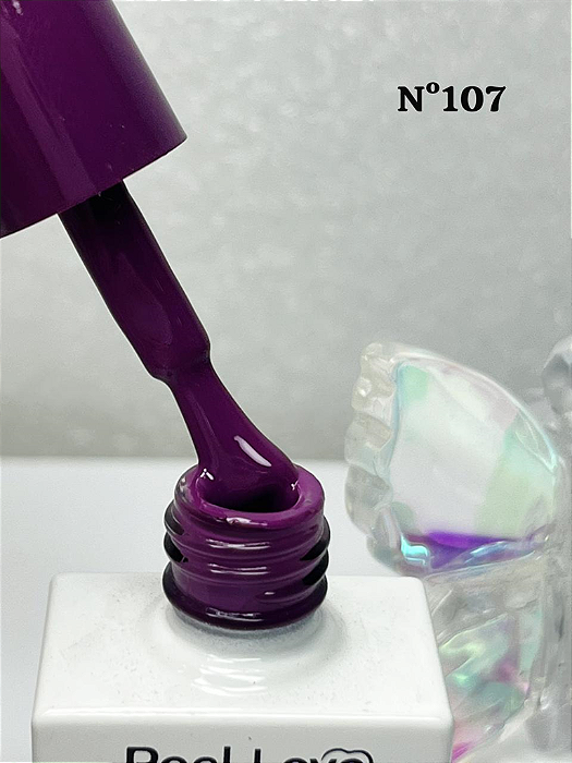 ESMALTE EM GEL COLEÇÃO CORAÇÃO Nº107 8ML REAL LOVE