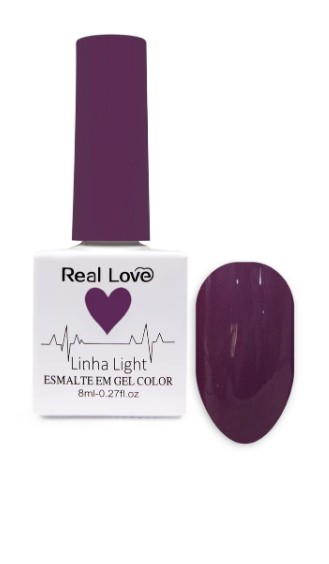 ESMALTE EM GEL COLEÇÃO CORAÇÃO Nº178 8ML REAL LOVE