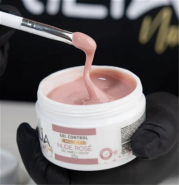 GEL NUDE ROSE 25G BRILIA NAILS SEM TPO