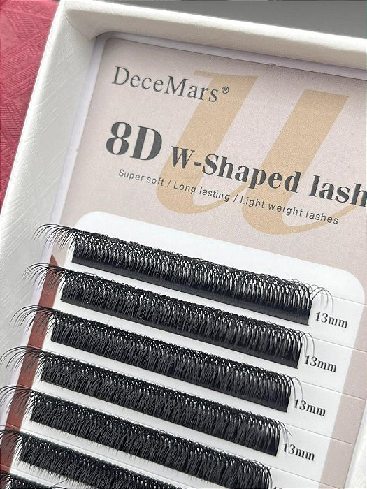 CILIOS PRETO 8D DECEMARS 0,07D 13MM