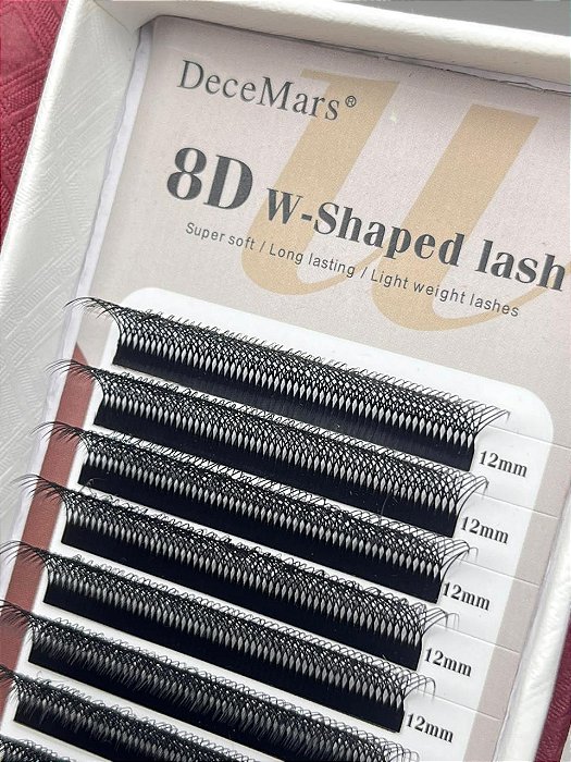 CILIOS PRETO 8D DECEMARS 0,07D 12MM