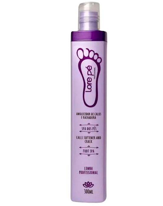 AMOLECEDOR DE CALOS E RACHADURAS 300ML LORE PE