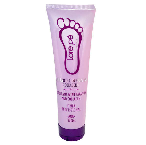 ESFOLIANTE COM PARAFINA E COLÁGENO 300ML LORE PES
