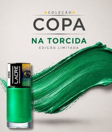ESMALTE TRADICIONAL LACRE COPA NA TORCIDA 10ML