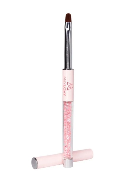 PINCEL LINGUA DE GATO CRISTAL PINK PROFISSIONAL ANYLOVY