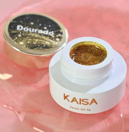 SPIDER GEL KAISA 5ML - DOURADO