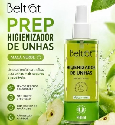 HIGIENIZADOR PREP DE MAÇA VERDE BELTRAT 260ML