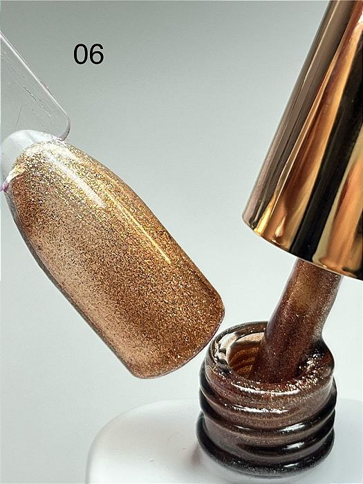 ESMALTE EM GEL MAGNÉTICO COLEÇÃO ROSE LOVE Nº06 - 10ML DAFU