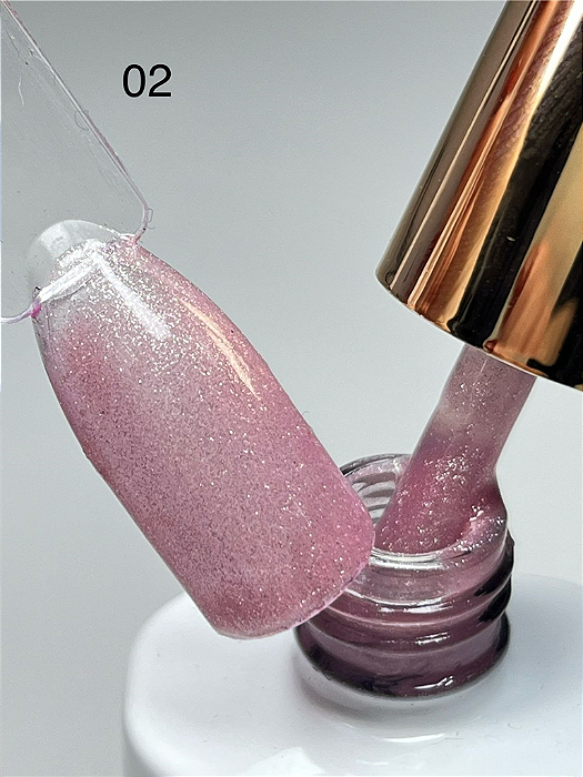 ESMALTE EM GEL MAGNÉTICO COLEÇÃO ROSE LOVE Nº02 - 10ML DAFU