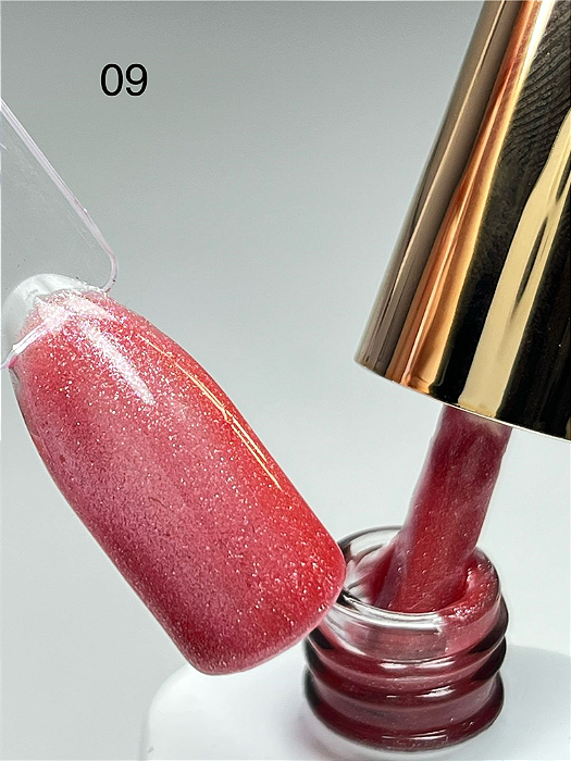 ESMALTE EM GEL MAGNÉTICO COLEÇÃO ROSE LOVE Nº09 - 10ML DAFU