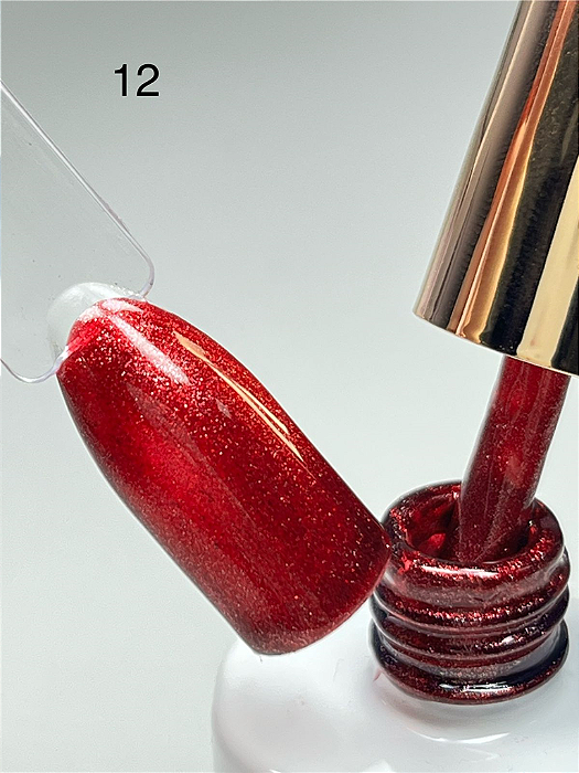 ESMALTE EM GEL MAGNÉTICO COLEÇÃO ROSE LOVE Nº12 - 10ML DAFU