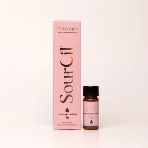 HENNA SOURCIL PREMIUM - CASTANHO MEDIO