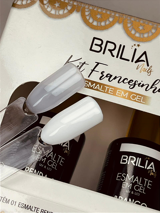 KIT FRANCESINHA 2 ITENS BRILIA NAILS