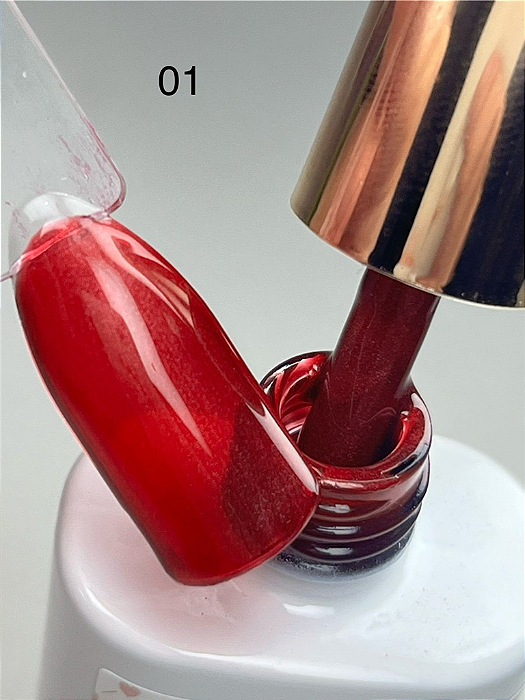 ESMALTE EM GEL DAFU ENCANTO RUBI MAGNETICO N°01 10ML