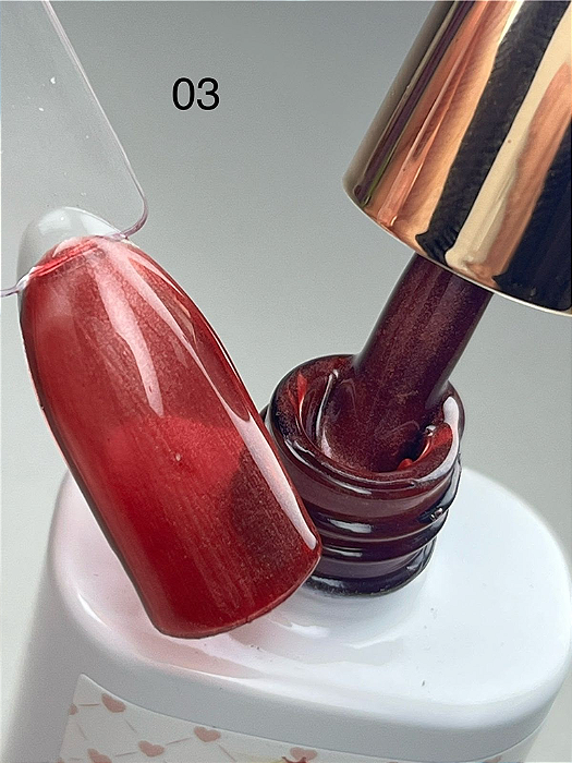 ESMALTE EM GEL DAFU ENCANTO RUBI MAGNETICO N°03 10ML