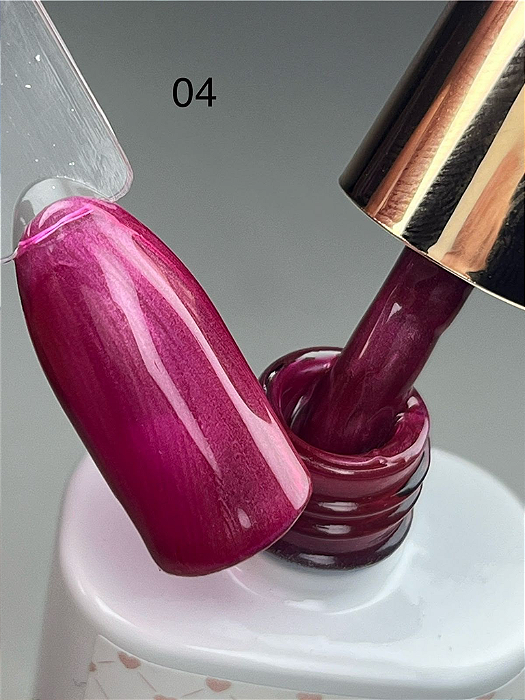ESMALTE EM GEL DAFU ENCANTO RUBI MAGNETICO N°04 10ML
