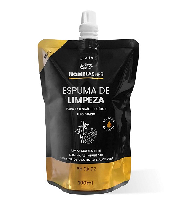 REFIL ESPUMA DE LIMPEZA UNILASHES 200ML