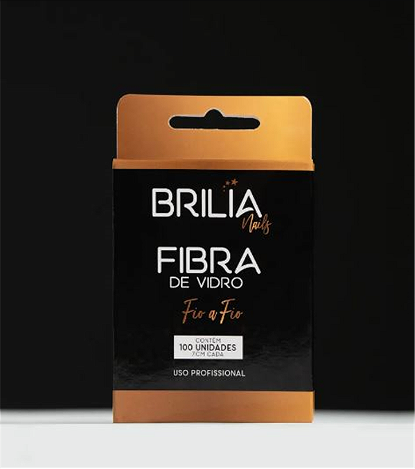 FIBRA C/ 100 UNIDADES FIO A FIO BRILIA NAILS