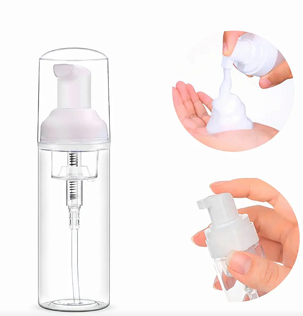 PUMP ESPUMADORA TRANSPARENTE FRASCO DE 150ML