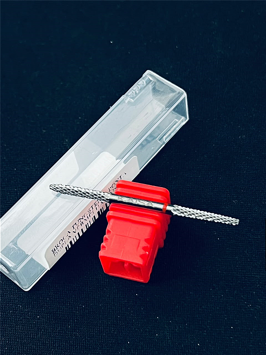 BROCA TUNGSTENIO PONTA DUPLA VERMELHA KAISA