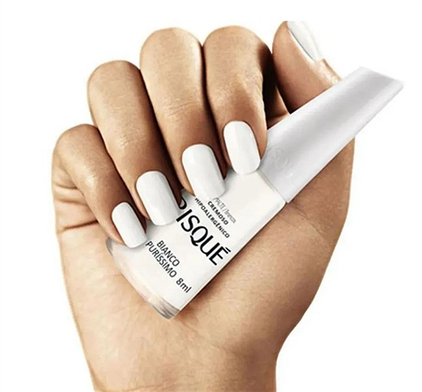 ESMALTE TRADICIONAL RISQUE BIANCO PURISSIMO 8ML