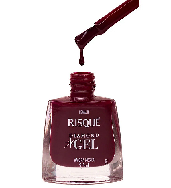 ESMALTE TRADICIONAL RISQUE AMORA NEGRA 9,5ML